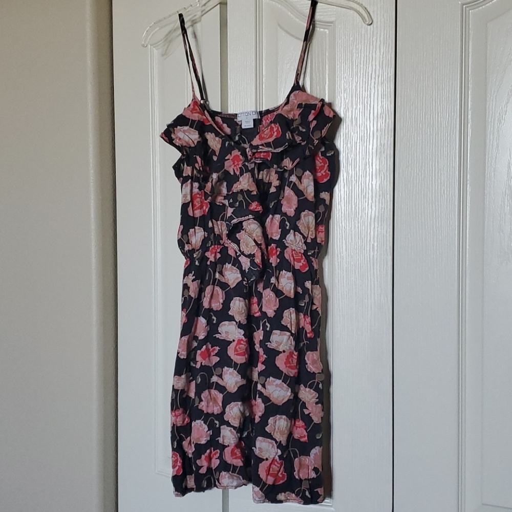 Floral mini dress